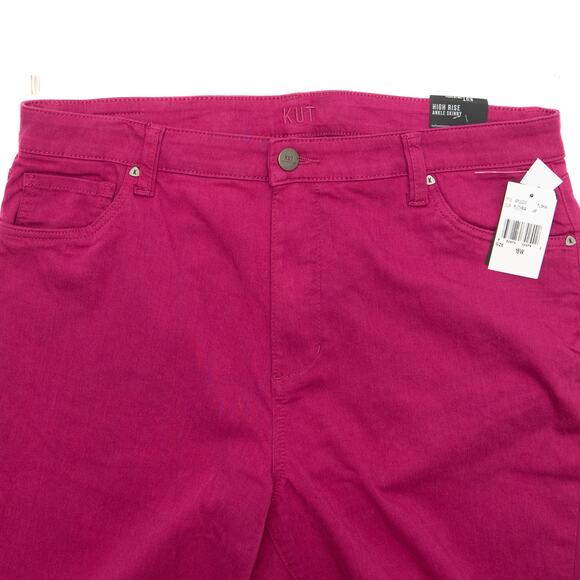 Kut From The Kloth High Rise Ankle Skinny Jeans Size 18 - Picture 4 of 12